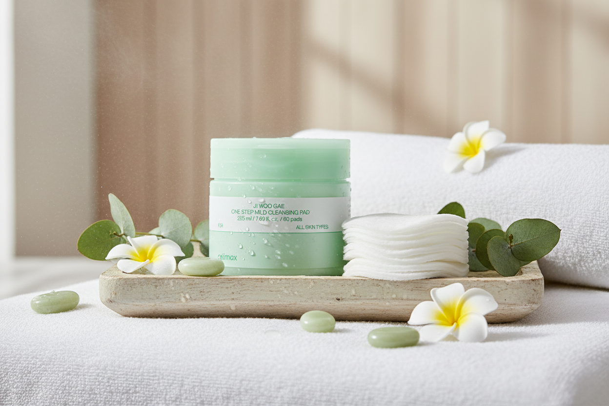 Spa setting lifestyle shot